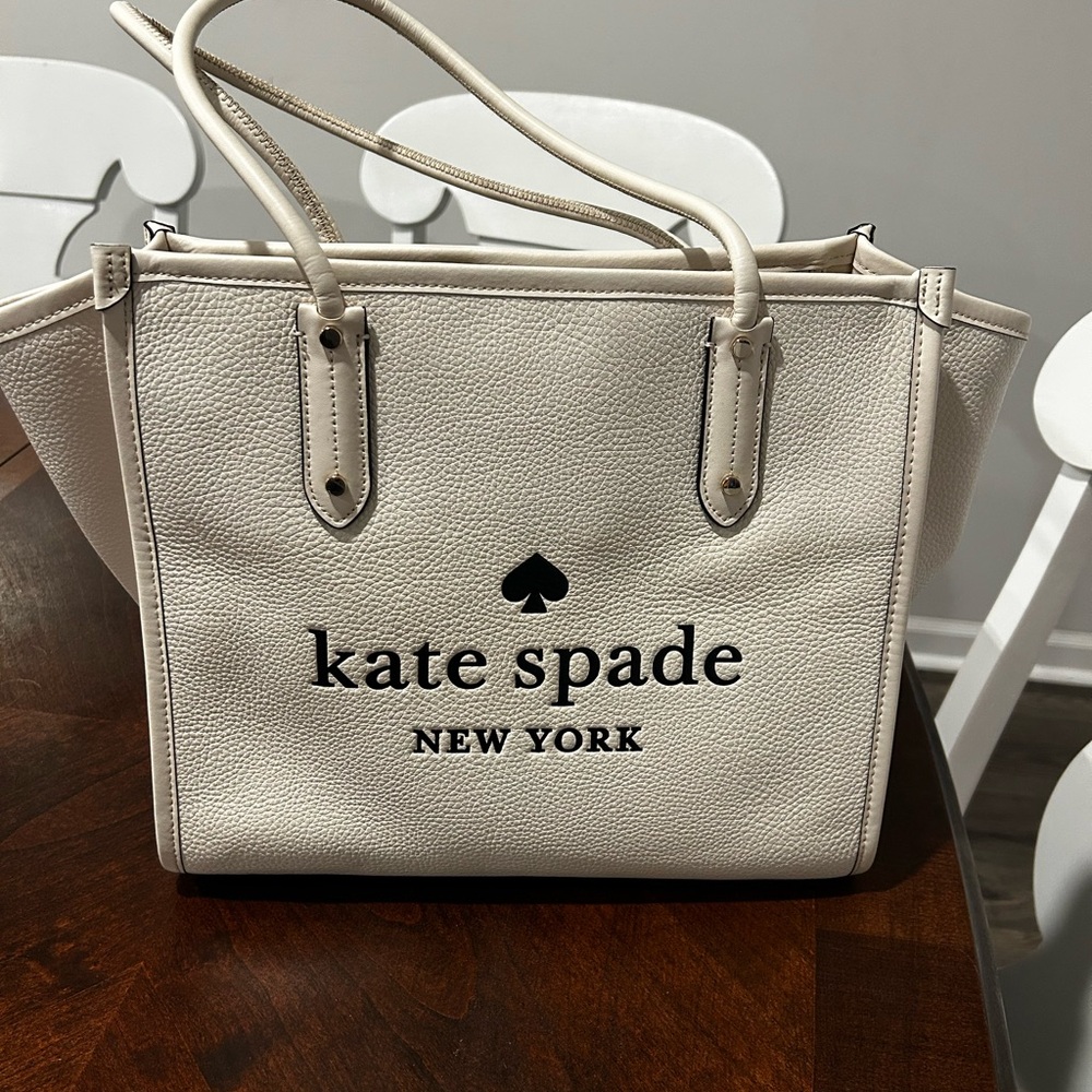 kate spade Ivory Tote Bag
